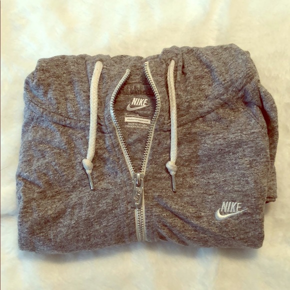 Nike Tops - Gray Nike Zip-up
